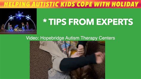 Helping Autistic Kids Cope With Christmas Youtube