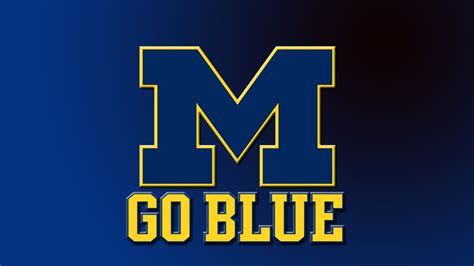 Go Blue Michigan Football Pinterest