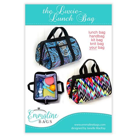 The Luxie Lunch Bag Pattern By Emmaline Sallie Tomato