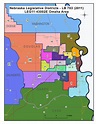Nebraska Legislative District Map