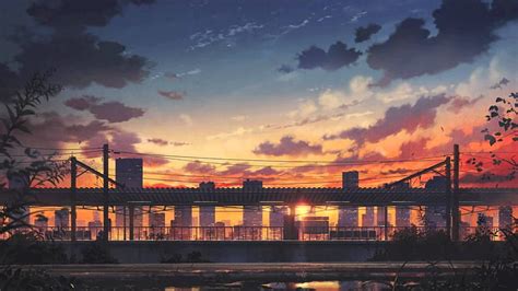 Lofi Sunset Anime Hd Wallpaper Pxfuel