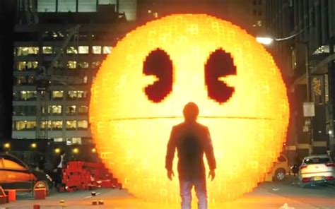 Pac Man Meets Its Creator In Pixels Cultjer