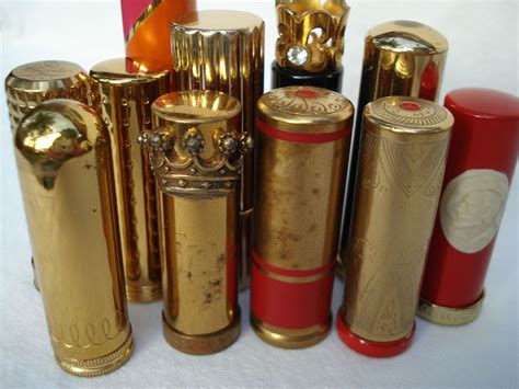 they used to make beautiful lipstick tubes lipstick case lipstick collection vintage makeup
