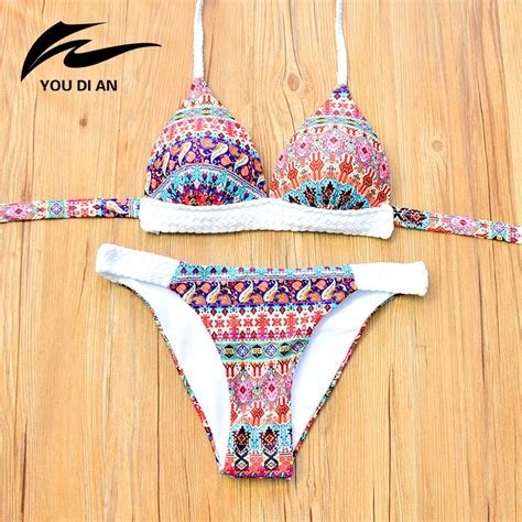 brazil sexy bathing suit 2017 summer bikini swimwear women beachwear sportswear swimming suit