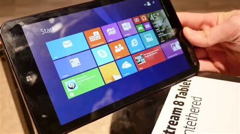 Hp has finally shown interest in the low end consumer technology segment and announced a bunch of products this year. HP Stream 8 Tablet PC Hands On 4K - YouTube