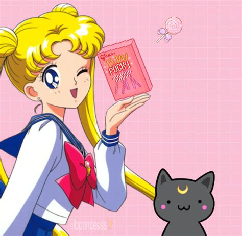 🍃セレニリー🍃 — 💗usagi Loves Pocky💗 My Edit