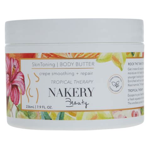 Nakery Beauty Tropical Therapy Body Butter 20470442 Hsn