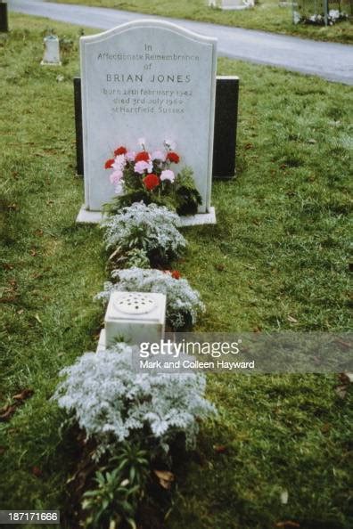 The Gravestone And Burial Site Of Rolling Stones Guitarist Brian