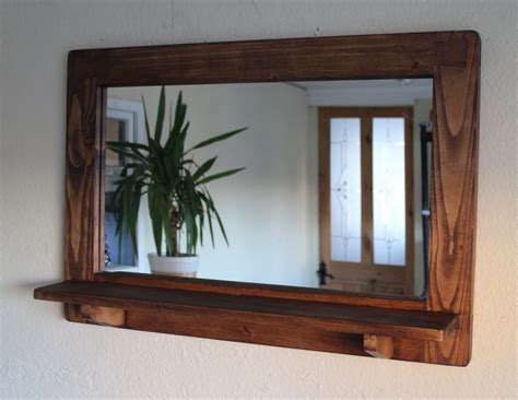 An antique design frame would work well for a classic bathroom theme. 15 Collection of Rustic Oak Framed Mirrors | Mirror Ideas