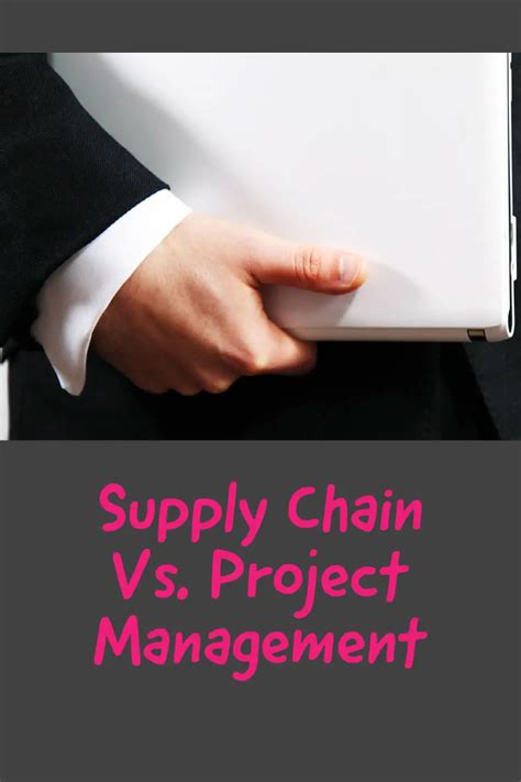 Supply Chain Vs Project Management Mondoro