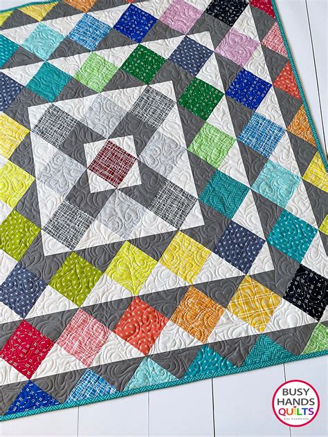 Skip To My Lou Quilt Pattern Printed Charm Square Or Layer Etsy