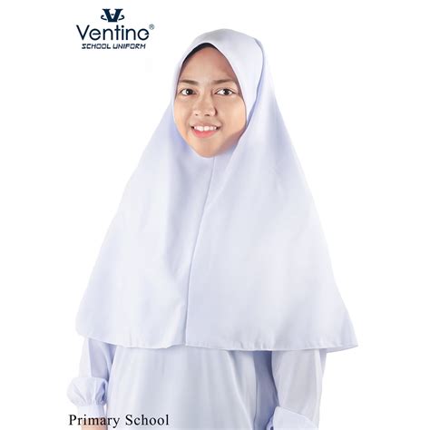 Tudung Putih Sekolah Rendah Agama Shopee Malaysia