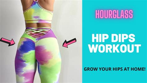 Hip Dips Aka Side Glutes Workout Grow Your Side Booty At Home Youtube