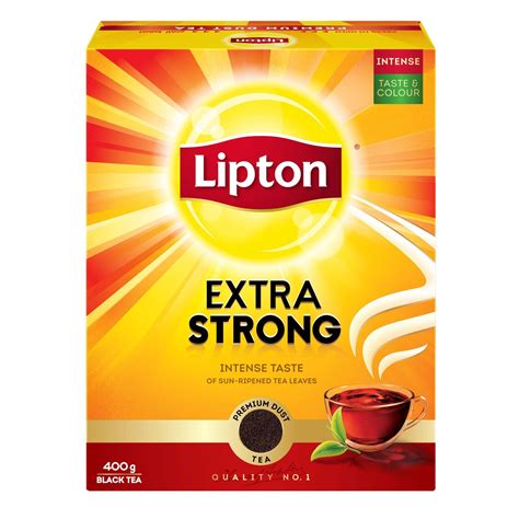 Lipton Extra Strong Black Loose Tea 400g Black Tea Lulu Uae