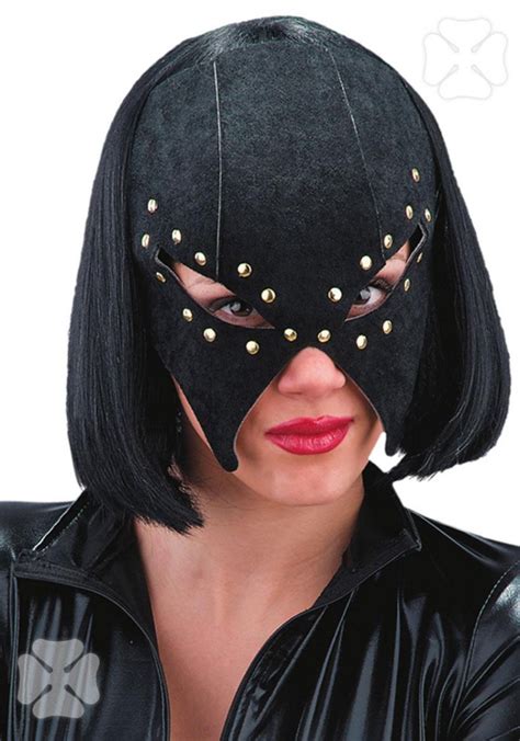 Maske Domina Mit Nieten Stoff Velvet Online Kaufen Schweiz