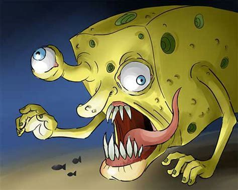 Look At This Scary Spongebob F Art Spongebob Squarepants Amino