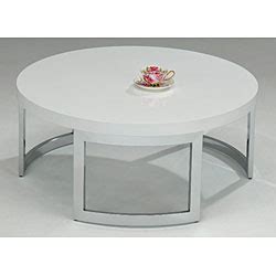 A glass coffee table makes for an elegant, subtle addition to the room, while a coffee table with storage is perfect for creating space for a striking centerpiece. 2020 Best of Cheap Modern White Round Coffee Table