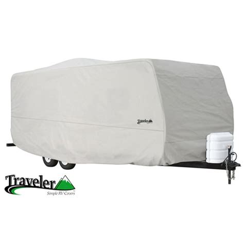 Traveler Travel Trailer Covers By Eevelle Fits 27 30 Feet Gray