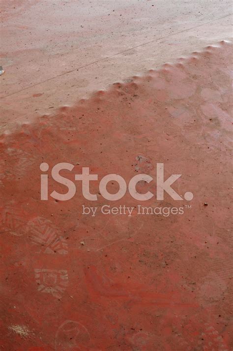 Linoleum Flooring Red Old Stock Photo Royalty Free Freeimages