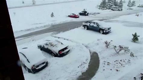 Random Blizzard In South Dakota 2015 Youtube