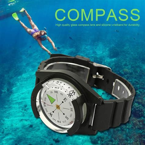 Professional Hiking Compass Waterproof Wrist Compass High Precision