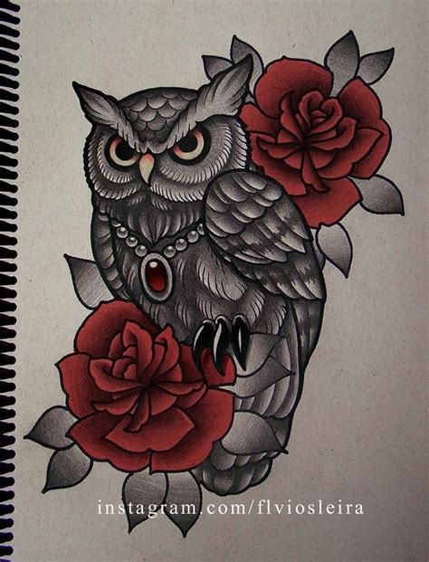 Check spelling or type a new query. Gambar Sketsa Tato Owl - Koleksi Gambar HD