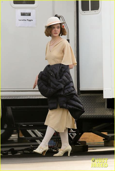Full Sized Photo Of Ben Affleck Elle Fanning Live By Night Filming 16