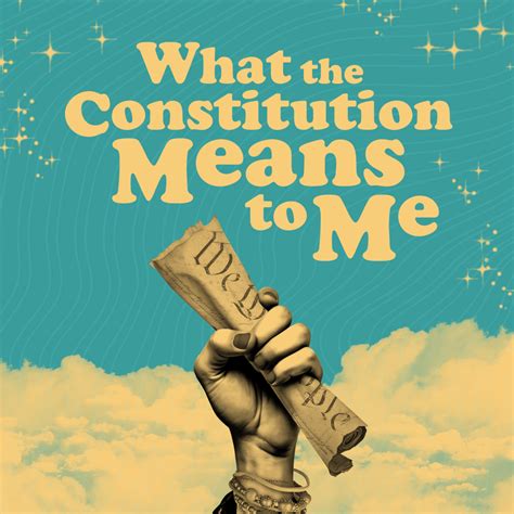 What The Constitution Means To Me Portland Center Stage