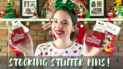 Unboxing Disney Stocking Stuffer Mystery Pins Youtube