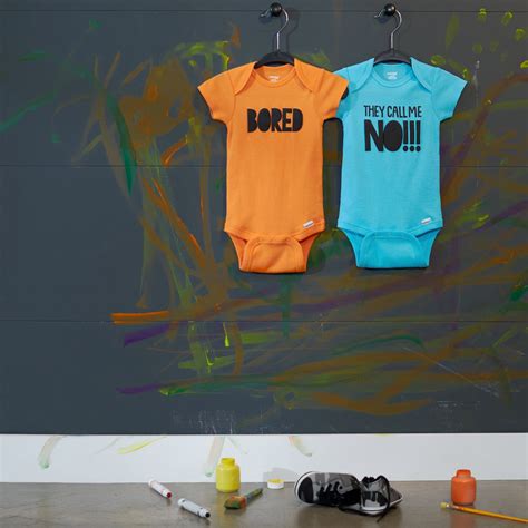 Hilarious And Funny Baby Onesies Brand Bodysuits 8 Pack Gerber