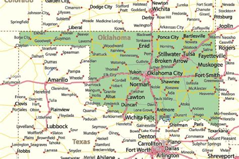 A Look At Redistricting In Oklahoma Oklahoma Arkansas City Boise City