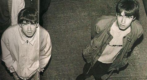 Liam gallagher thinks that social media should be banned for young children. mxgan99: "Ma boyzz " | Liam and noel, Oasis music, Liam oasis