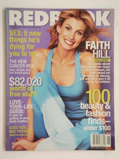 Redbook Magazine June 2000 Issue Vol 194 No 6 With Faith Hill On The