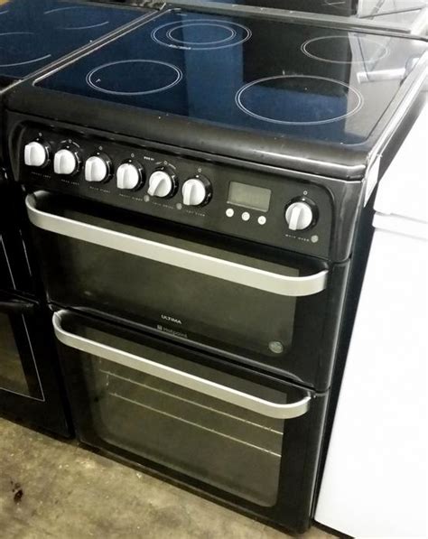 hotpoint ultima 60cm black electric ceramic cooker warranty sandwell birmingham mobile