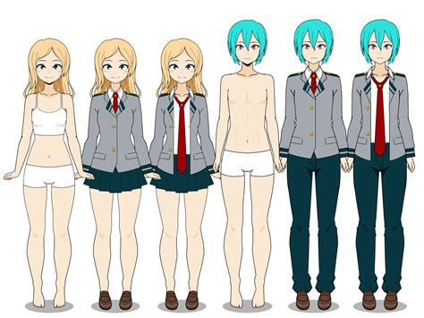 Bnha Uniform Base Base Uniform Female Bnha Profile Anime Bases