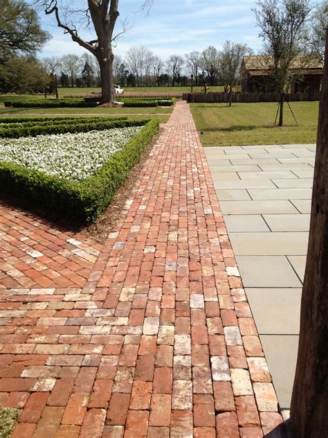 Reclaimed Brick Path Brick Walkway Brick Path Reclaimed Brick Patio