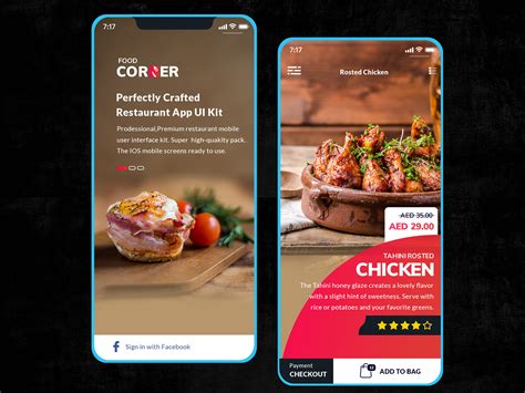 Restoran ali food corner (changkat thambi dollah). Food Corner restaurant app concept on Behance