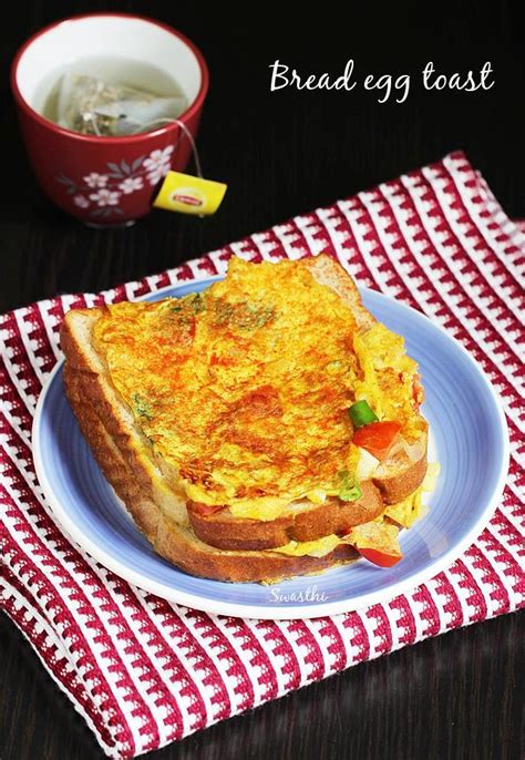Remove the bread from the frying pan and add ½ tbsp. Egg bread toast recipe | Bread toast with egg