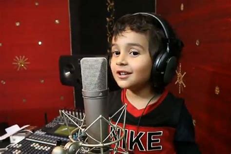 Usage of wife is not recognized. Bollywood Singer Sonu Nigam's Little Son Sings Own Milk ...