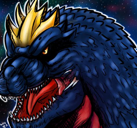 The Frickin Spacegodzilla By Waniramirez On Deviantart