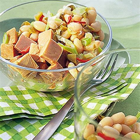 Bohnen Thunfisch Salat Rezept ESSEN UND TRINKEN