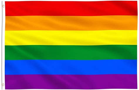 Pride Flag Rainbow Gay Pride LGBT Flag 3x5 Outdoor Bisexual LGBTQ Non