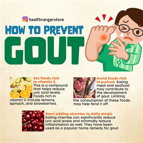 How To Prevent Gout Gout Prevention Prevention Health And Wellness