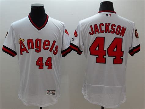 Los Angeles Angels 44 Jackson Basketball Jerseys Color White 2