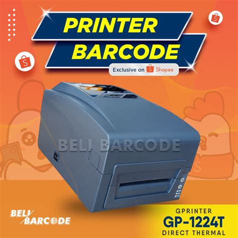 Jual Mesin Printer Cetak Label Gpprinter Gp 1224tgp1224t Barcode Label