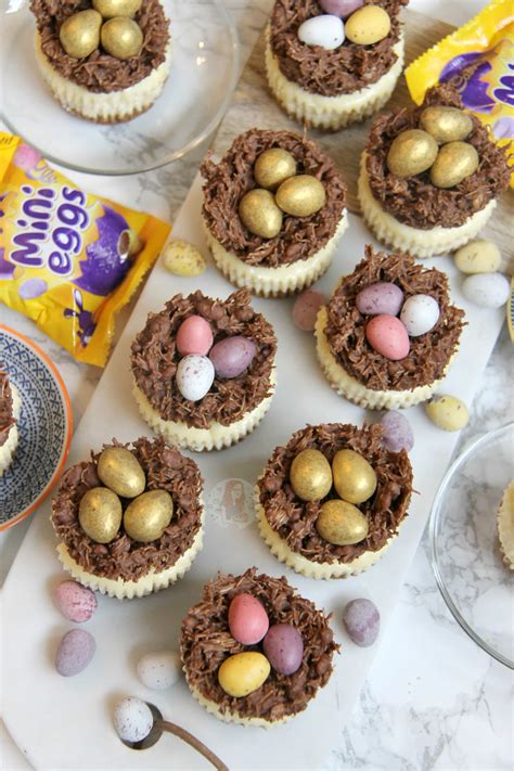 For example, you would add the beaten egg whites to the base, not the. Individual Easter Nest Cheesecakes! - Jane's Patisserie
