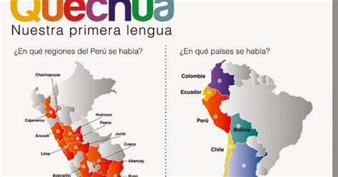 El Quechua Nuestra Primera Lengua Infografías Del Perú Freelance En
