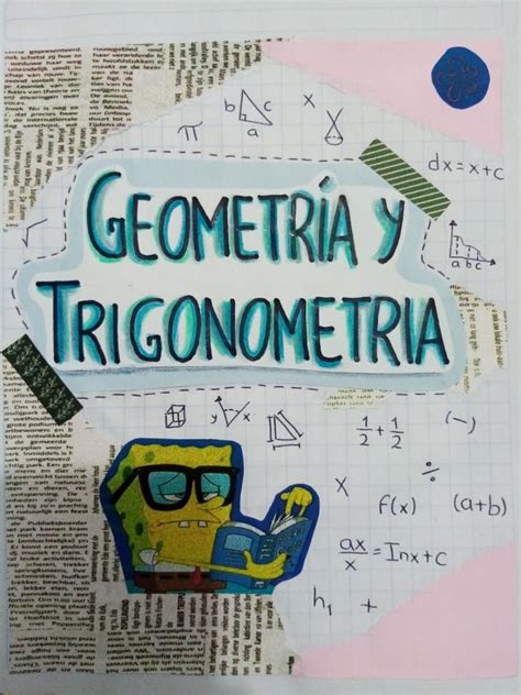 Portada Geometría Y Trigonometría ️ Dibujos De Geometria Geometria Y
