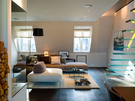 Elegant Modern Penthouse With Glass Theme Idesignarch Interior