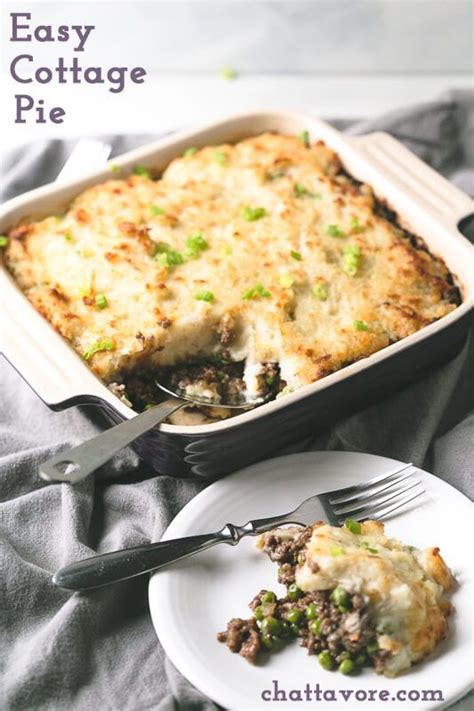 An easy, healthier version of the traditional cottage pie. Easy Cottage Pie | Recipe | Cottage pie, Beef recipes ...